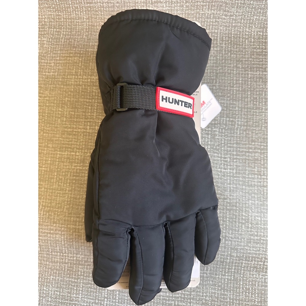 Hunter Men Insulated Sport Gloves Black 3M Thinsulate Waterproof Large L/G